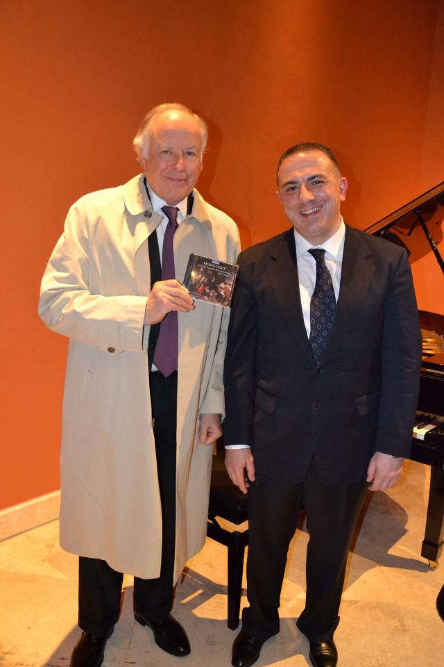 Giulio De Luca con Nicola Bulgari